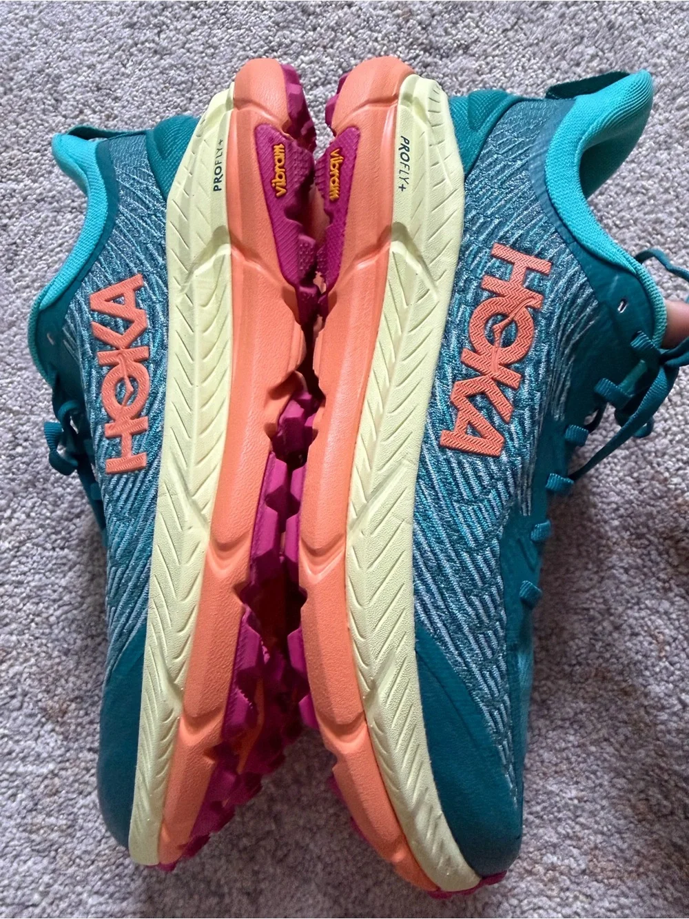 Hoka One One - Mafate Speed 4 - Deep Lake /Ceramic -Women’s Running Shoes 10.5D